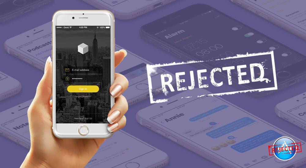 iOS App getting rejected?